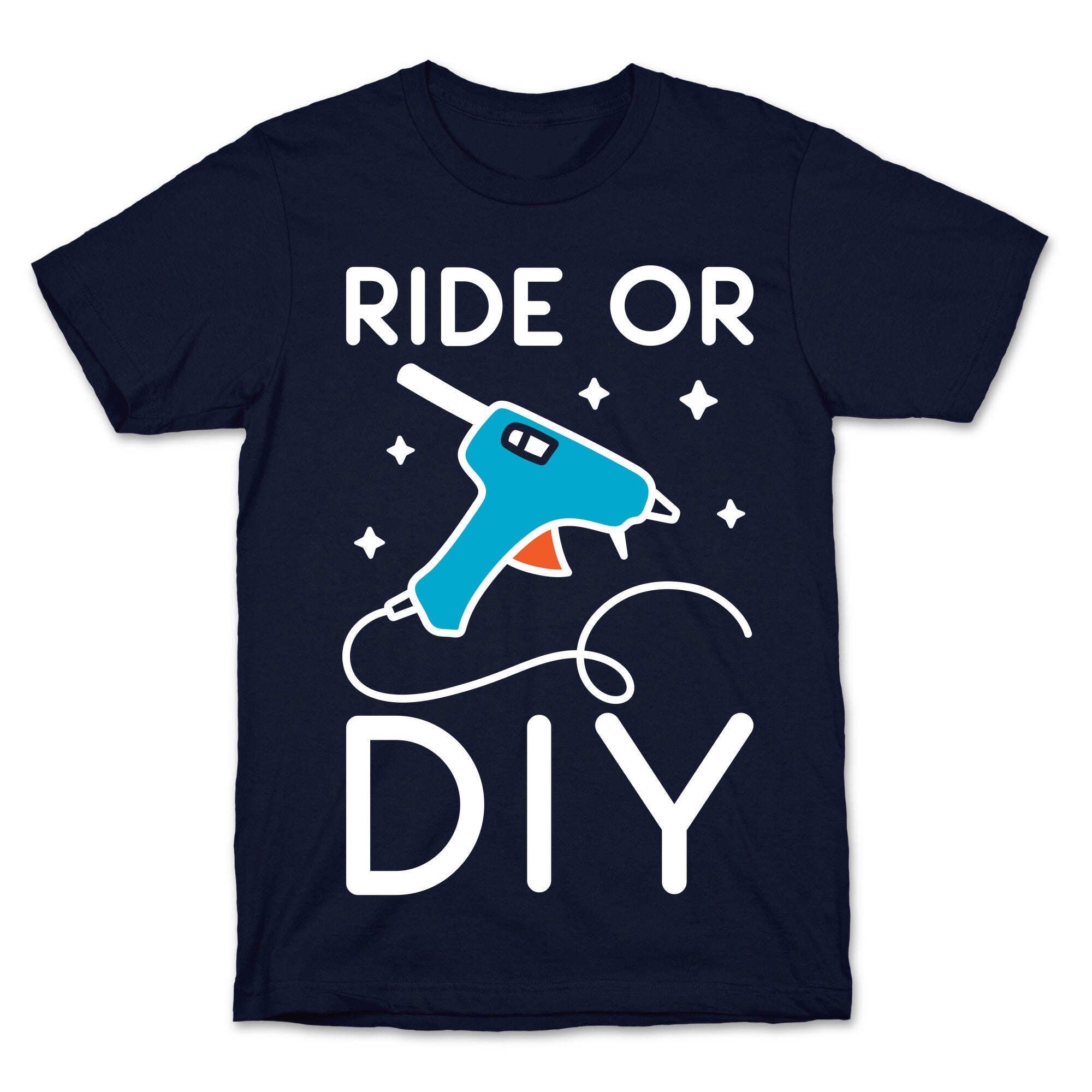Ride Or DIY Pair 1/2 T-Shirt